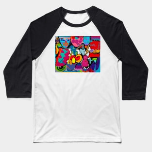 It's on the Tip of My Tongue - My Original Art Baseball T-Shirt